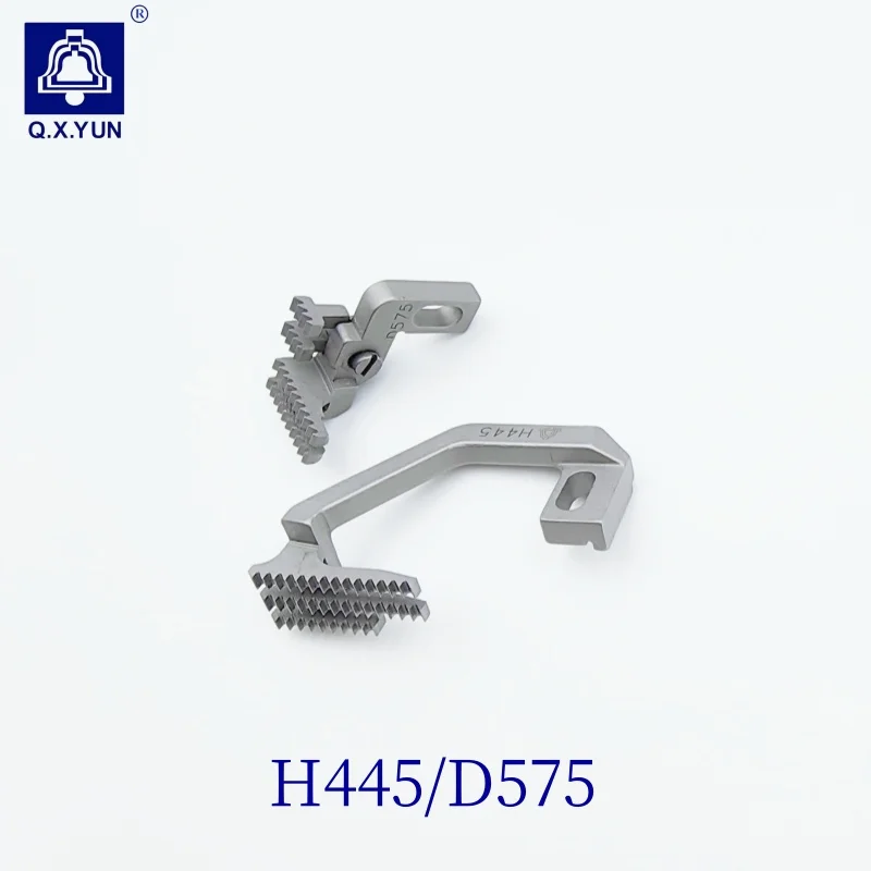 Q.X.YUN Industrial Sewing Machine Spare Parts Gauge Set For SIRUBA 747 E809/H445/D575/P253E-4/KG142 needle plate , feed dog,