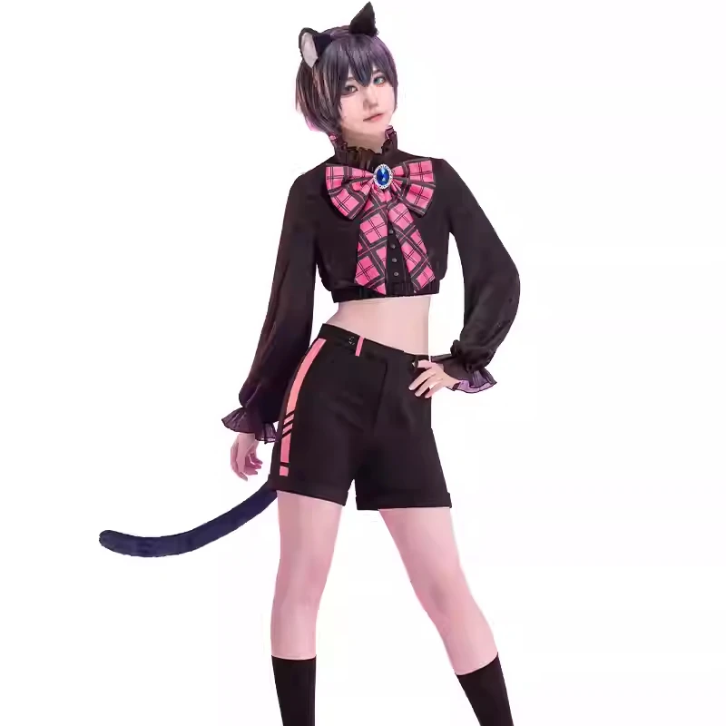 Ciel คอสเพลย์เครื่องแต่งกายฮาโลวีนบทบาทเล่นปาร์ตี้การ์ตูนบัตเลอร์สีดํา 2025 ใหม่สีดํา Charm S-XL ชุดเซ็กซี่