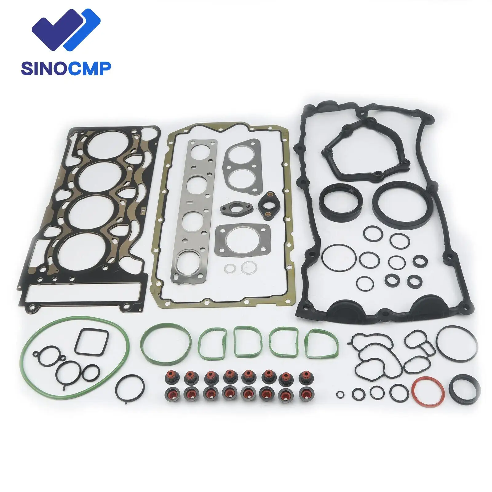 11120308857 11120028033 11377510030 11367506178 N46B20 Cylinder Head Gasket Repair Set for BMW 118i 120i 320i E82 E90 E91 2.0L