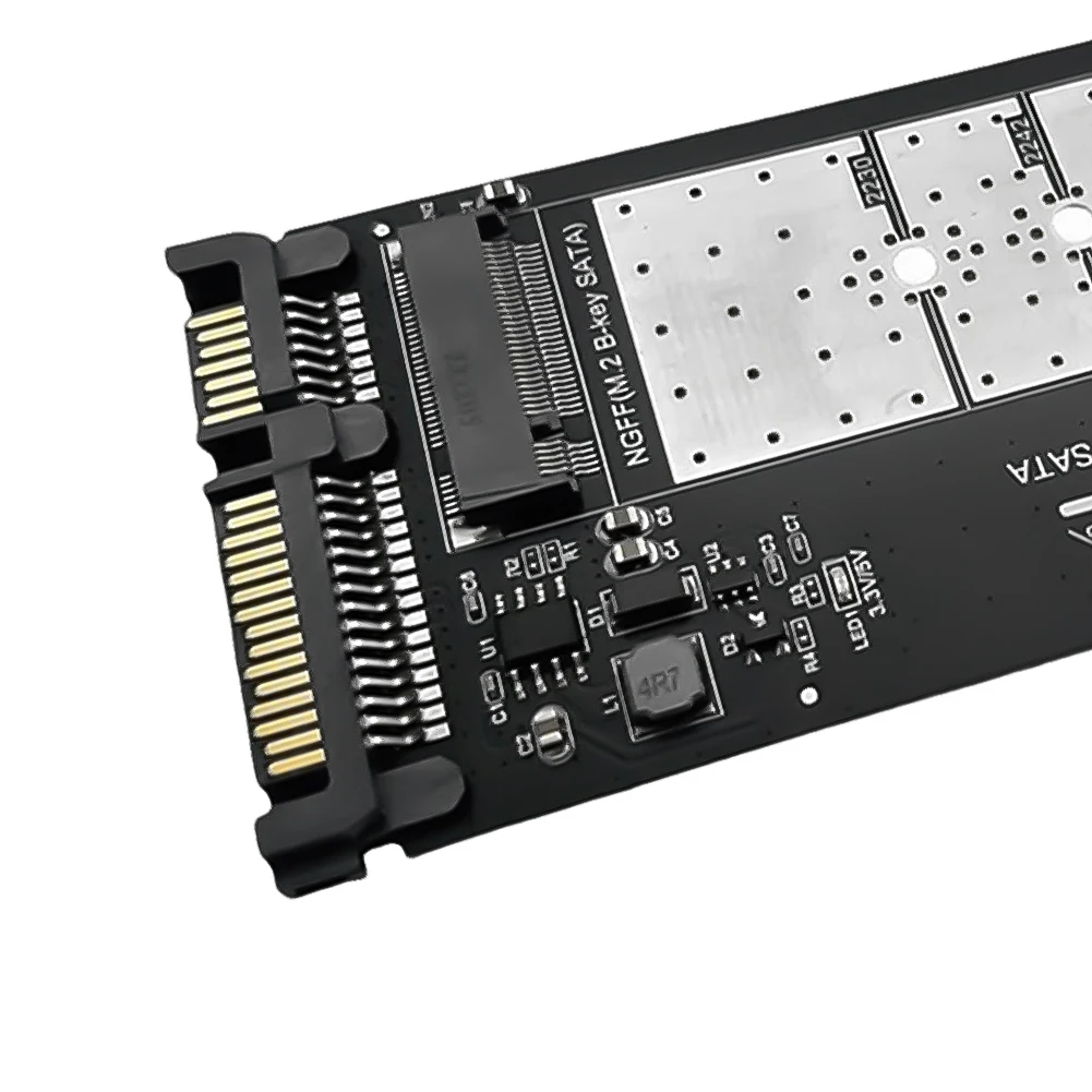 M.2 NGFF SSD To SATA 3 3.0 Adapter Card Converter B Key M.2 To SATA 3.0 2.5inch Riser Board M.2 NGFF To SATA Adapter Card