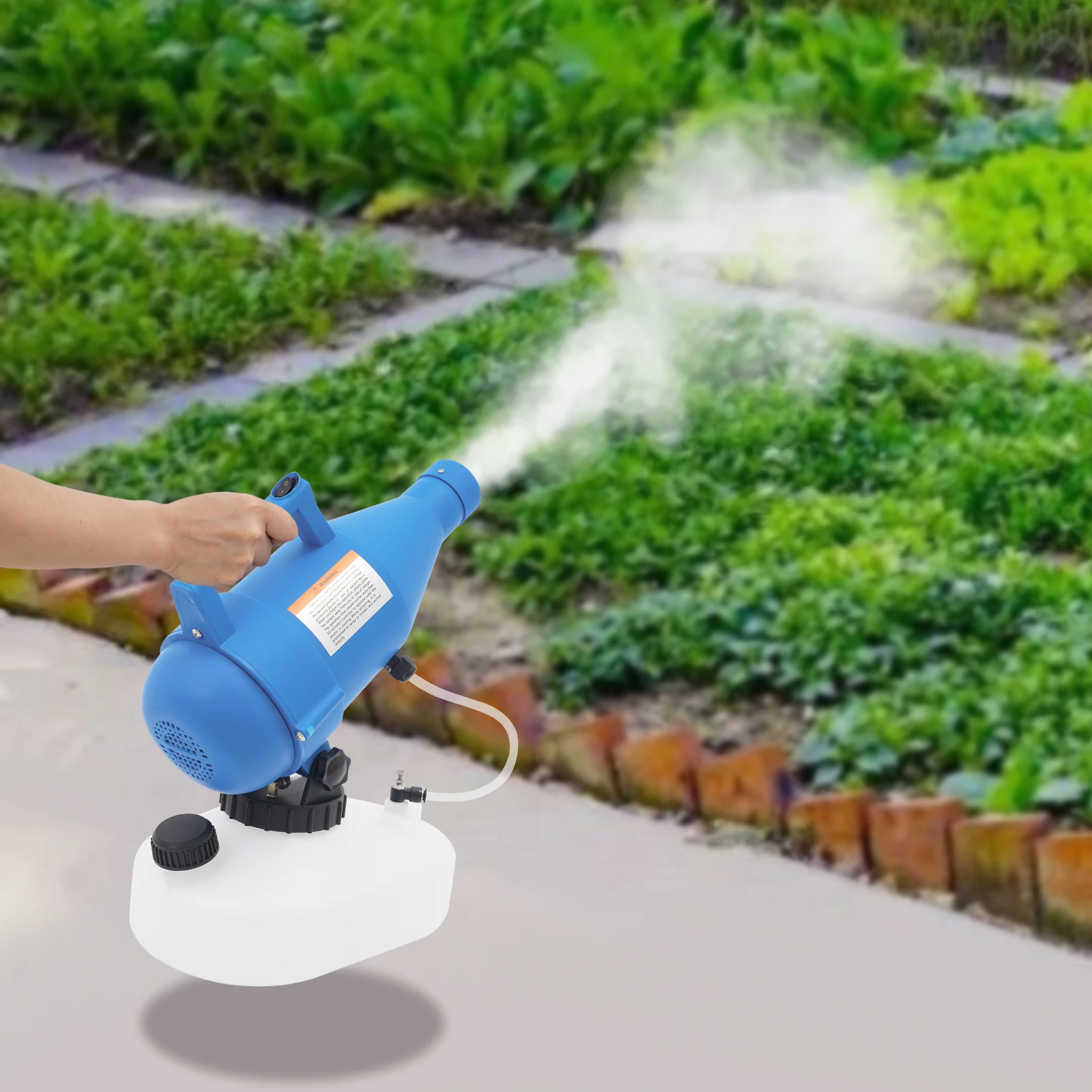 

1200W PE Portable Fogger Sprayer Machine Freestanding&Handheld Electric Sprayer for Plant Protection Cleaning Disinfecting