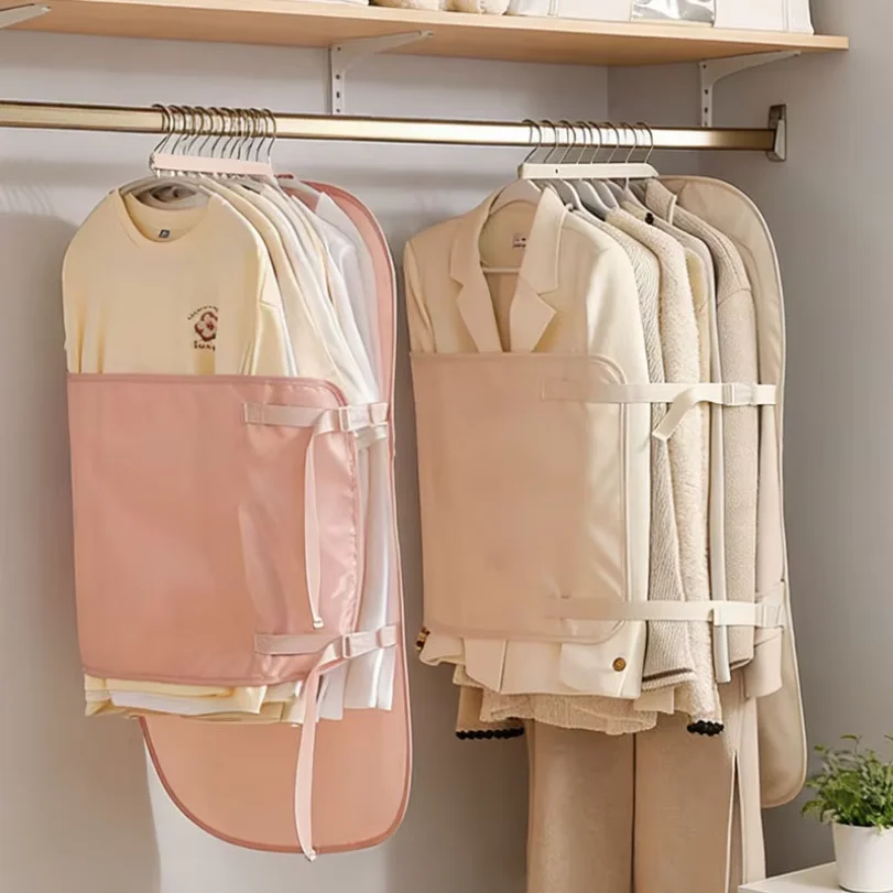 2Pcs/1pcs Compressed Clothes Storage Board Wardrobe Space Saver Compression Strap for Down Jacket Coat Closet Clothes Organizer