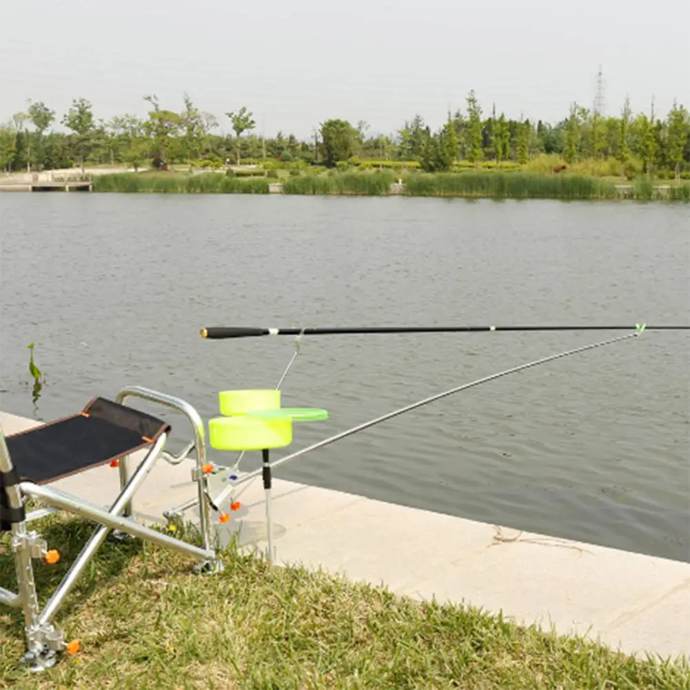 قضيب صيد سمك الشبوط بقية القابض حامل القطب قوس صيد السمك (شكل على شكل حرف V) #6