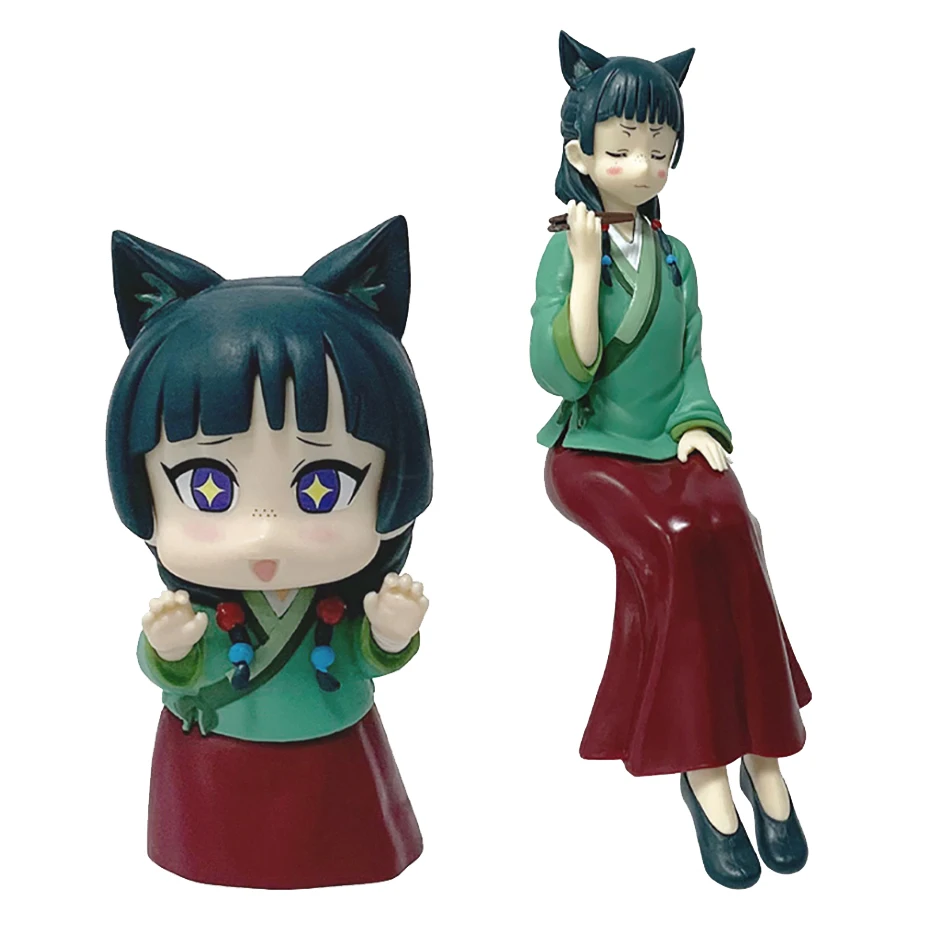 Figurine de dessin animé The Apothecary Diaries Maomi, modèle d'action en Pvc, décoration de bureau de voiture Kawaii, poupée, jouets pour enfants, cadeau de noël