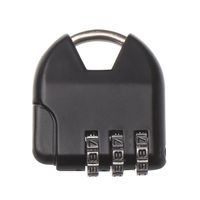 3 Digit Dial Password Lock Luggage Travel Suitcase Locker Case Supply Combination Code Padlock Security Tool Diary Protector