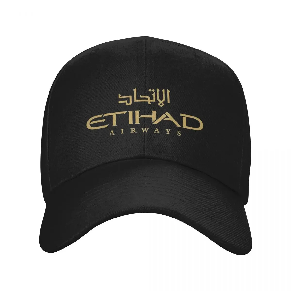 Airways Etihad Baseball Cap men's big size hat Snap Back Hat black Golf Wear Men Women's