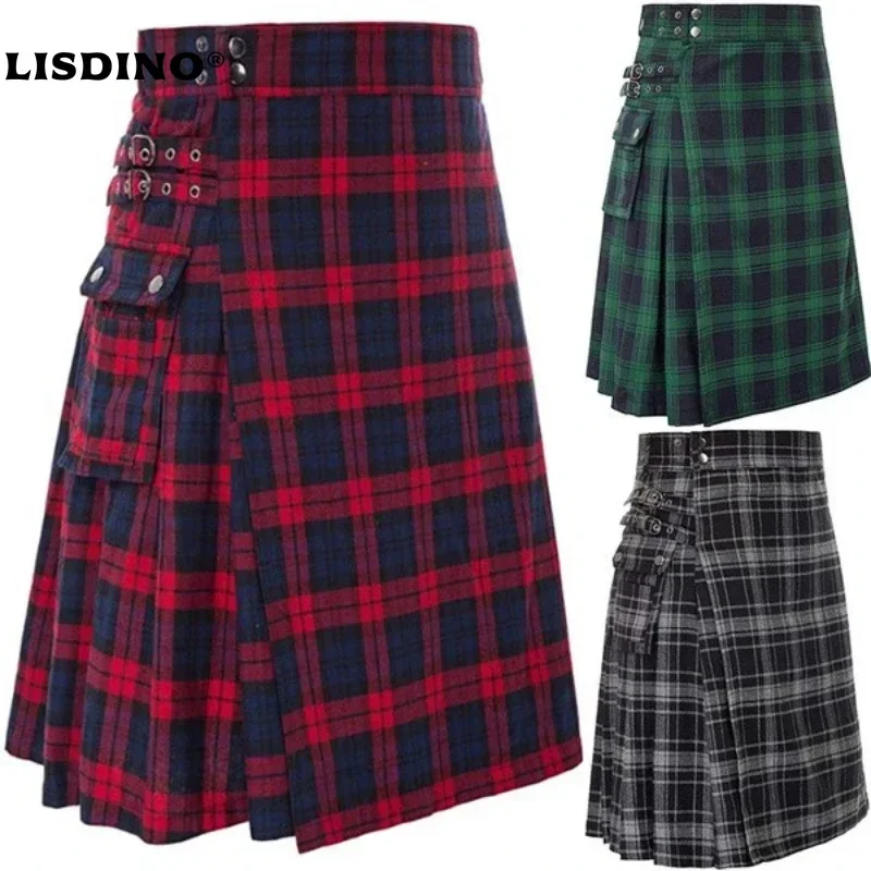 

Kilt For Men Traditional Highland Tartan Utility Kilt Scottish Mens Kilt