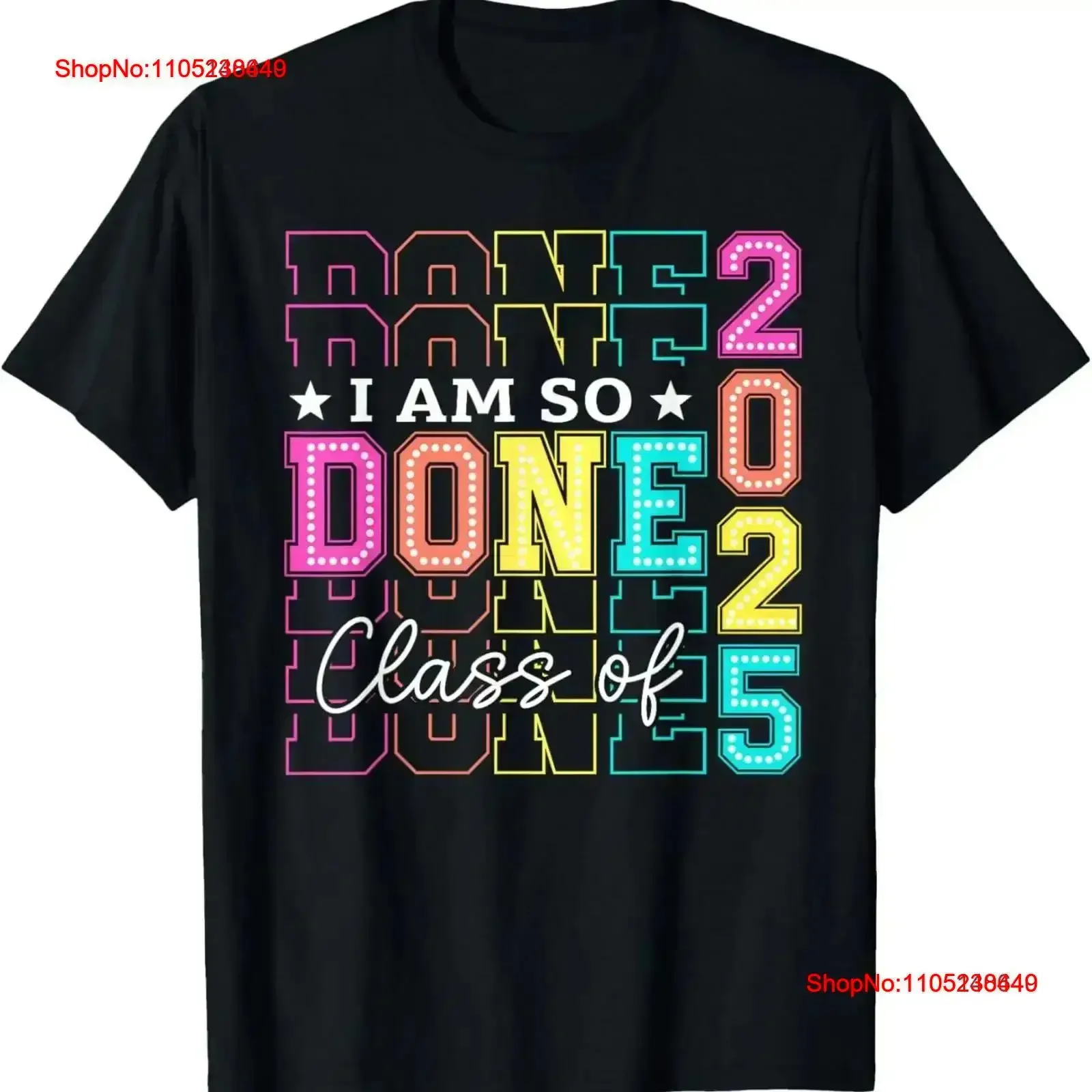 Class of 2025 I Am So Done Graduation For Him Her T Shirt vintage Washed graphic Stretched Breathable Versatile Comfortable