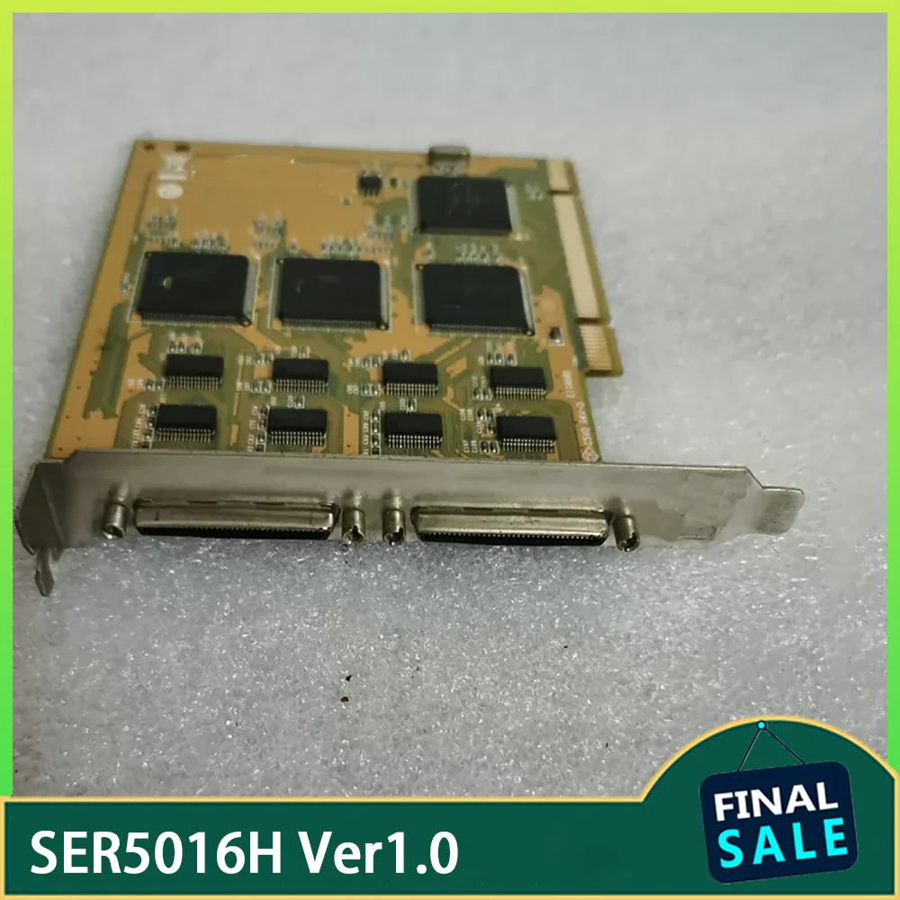 The RS-232 PCI Serial Port Communication Card SER5016H Ver1.0