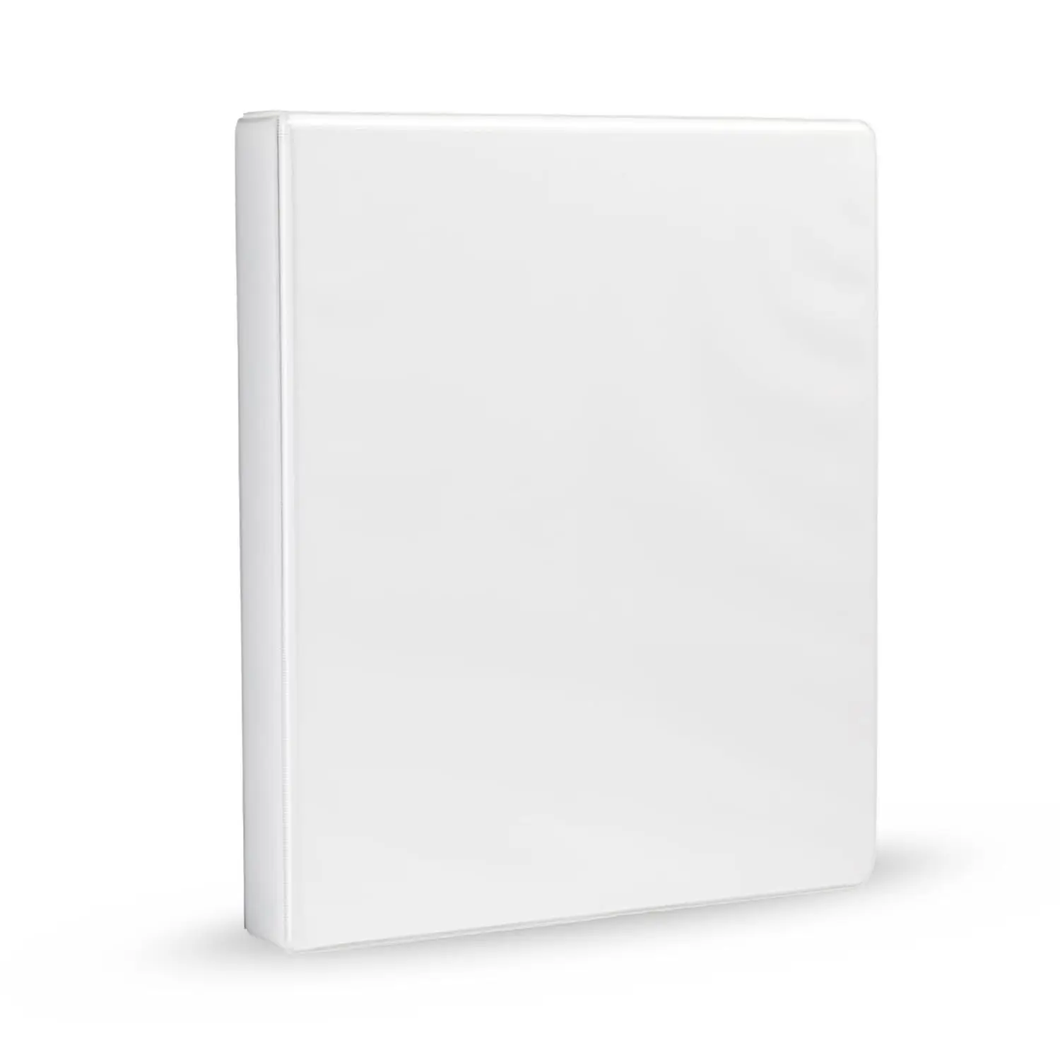 3-Ring Binder, 1-Inch - White 1 Pack