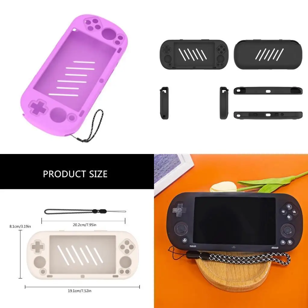 

R53C Full Coverage Skin Console Case Shockproof Silicone Cover for Trimui