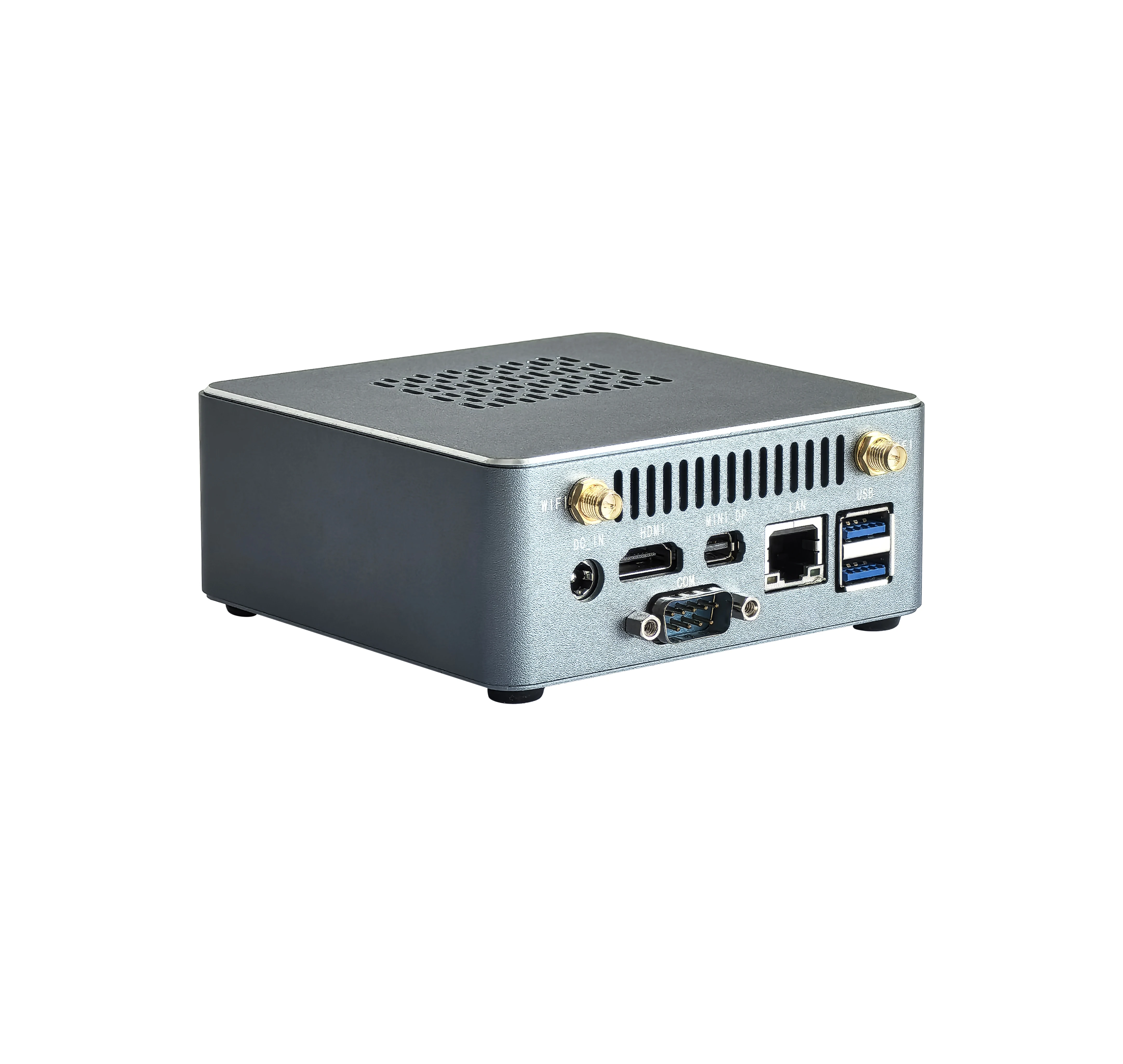 NUC12U Mini PC 12th Gen U P Series Core I5 Single DDR4 Max 32G M.2 SSD 12V~24V Wide Voltage Power Supply