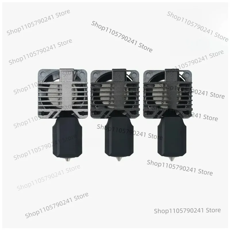 For Bambu Lab X1C P1P P1S Hotend 0.4mm Hardened Steel Nozzle 3D Printer Print Head Parts