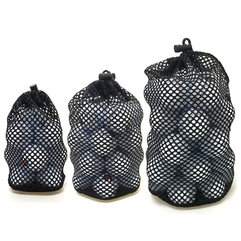 Golf Mesh Bag Nylon Mesh Bag For Golf Balls To Carry Around And Store Golf Balls