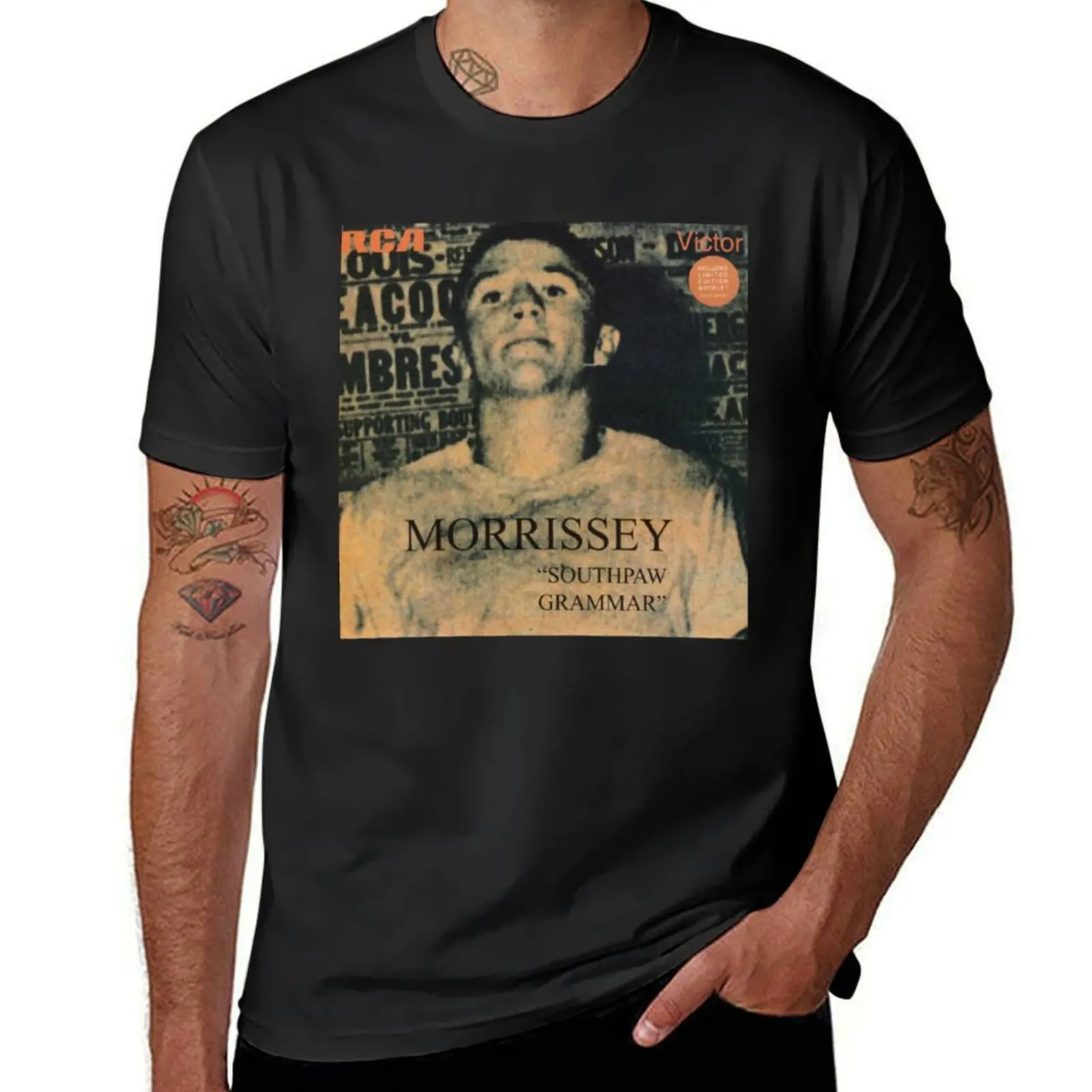 Morrissey southpaw grammar T-Shirt sublime tees customs design your own customs men clothes