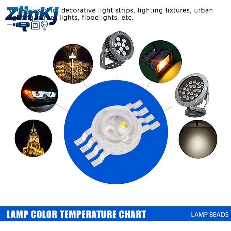 

10Pcs High Power 0.5/1/1.5/3W LED Lamp Beads Imitation Lumen for DIY Toy Lighting Modification