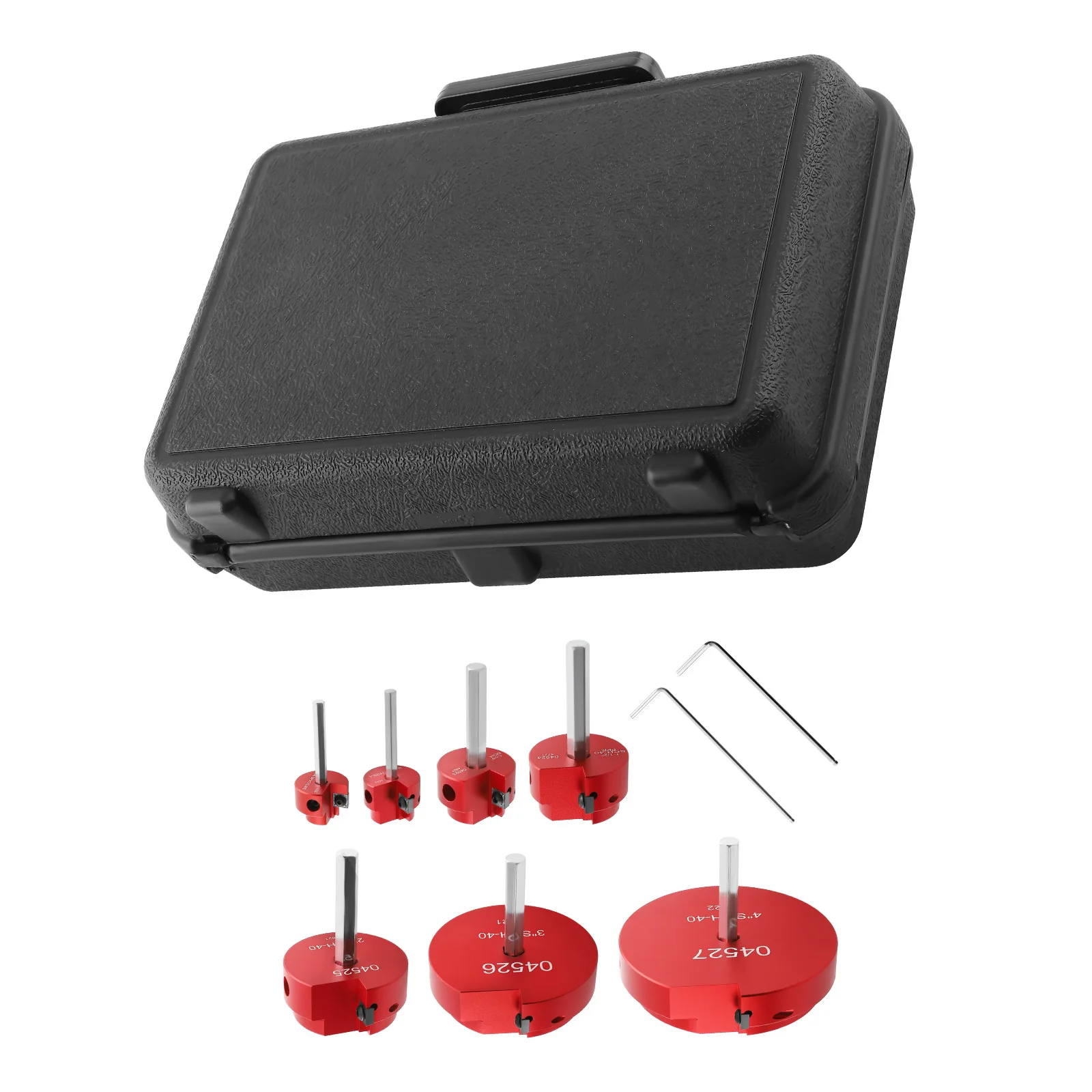 

7X PVC Pipe Reamer Kit Fitting Socket Saver SCH Plumbing Tools fit 1/2" Drills