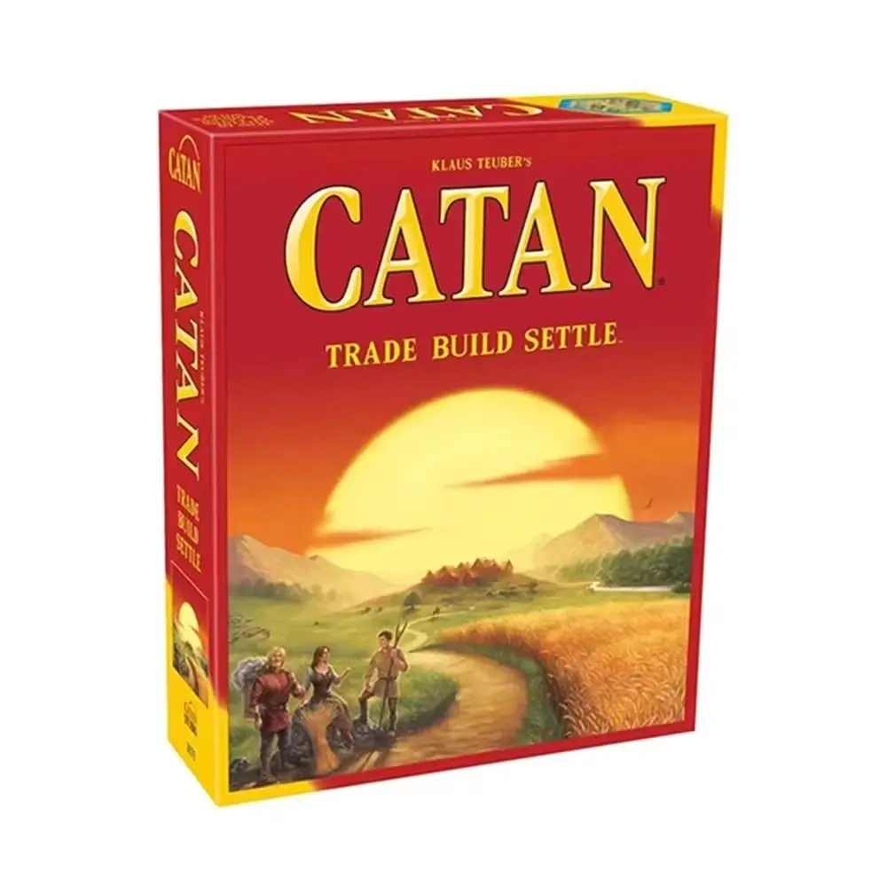 New 2-8 People Catan Board Game Puzzle Funny Leisure Toy Creative Paper Party Games