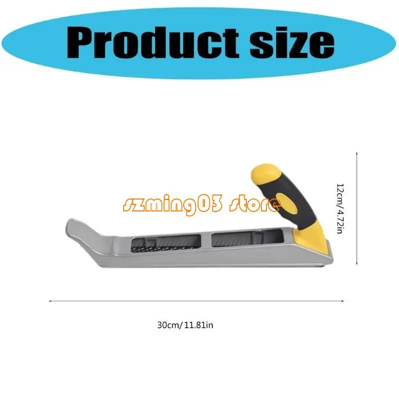 H9EC Nonslip Metal Block Planer Planer Woodworking Tool Planer Planer