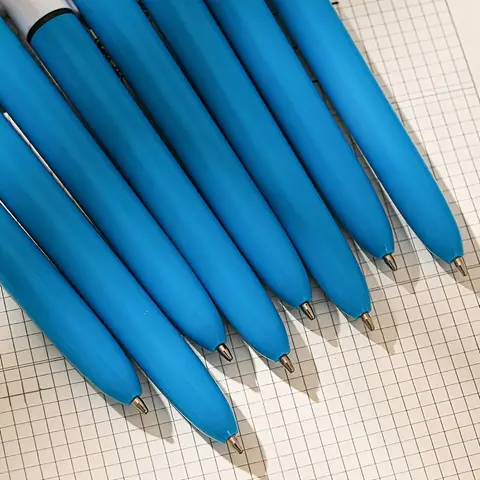 3/6/12 st 4-färgad modeinfällbar kulspetspenna med 1,0 mm medelstor spets 4-i-1 färgad kulspetspenna för brevpapper 12 best sales 4-i-1-penna - №4