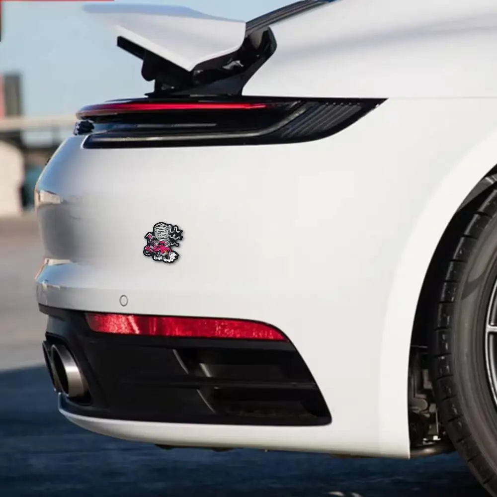Hot Rod Mummy Waterproof Stickers For Decorating Car Windows Motorcycles And Computers.