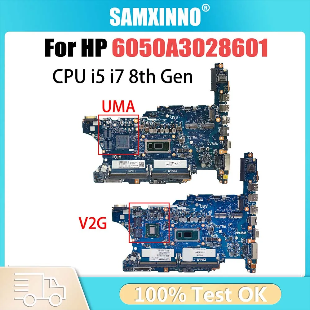 

AKEMY 6050A3028601 Notebook Motherboard For HP 640 G5 L58706-001 L58708-601 Laptop Mainboard CPU i5 i7 8th Gen 100％ Tested