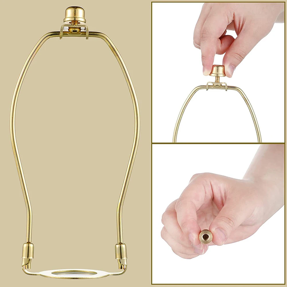 

8pcs Light Screw Caps Tall Lamp Finials Tapped Shade Holder Decorative Knob Solid Lampshade Holder Finial Accessories For