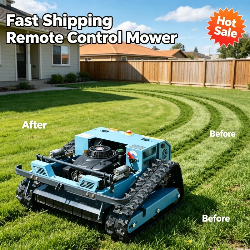 Customized Factory Direct Cordless Lawn Mower Zero Turn Lawn Mower Lawn Mower Robot Durable Structure For Ranch Lawn
