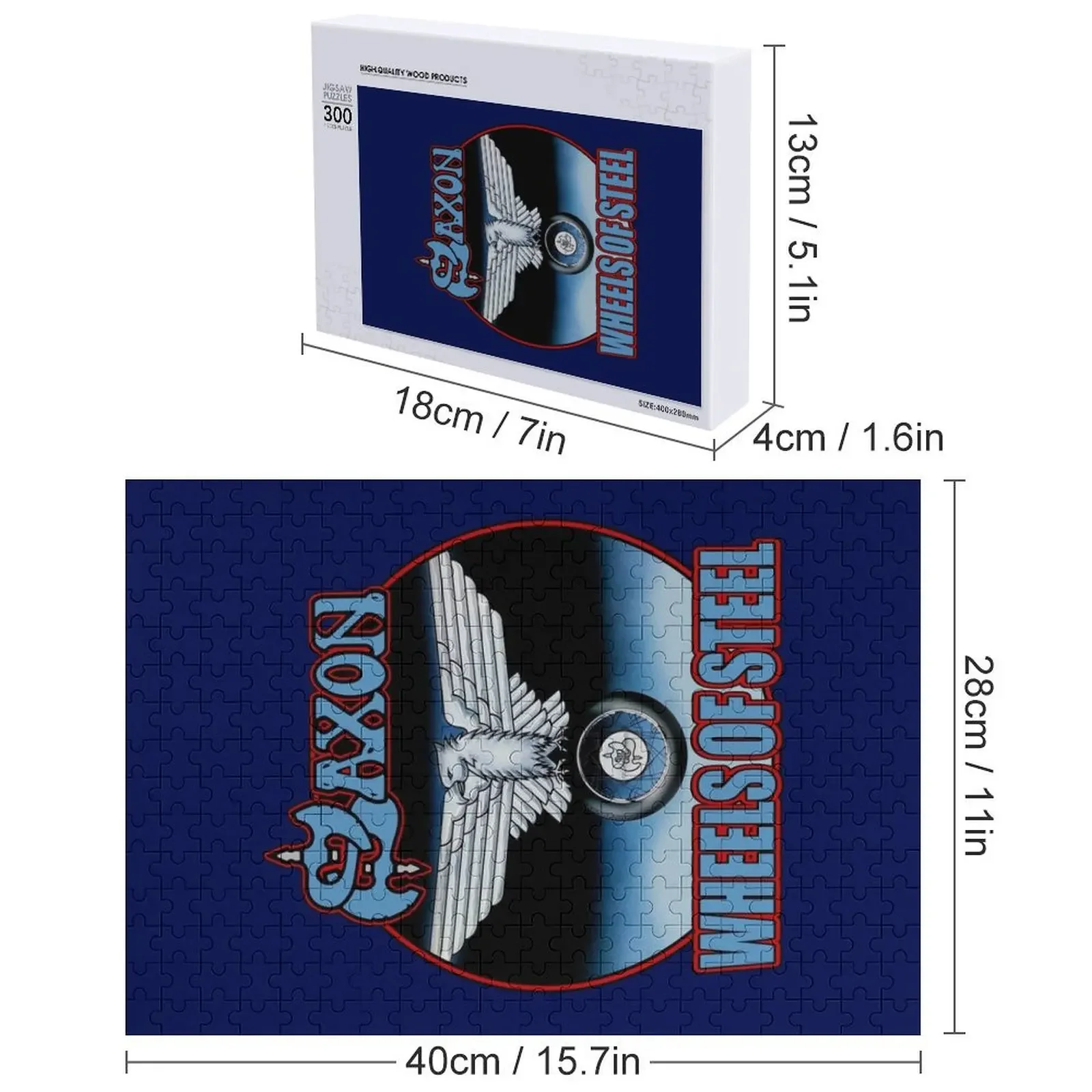 ساكسون: عجلات من الفولاذ (طبعة خاصة) أحجية الصور المقطوعة تخصيص لعبة الأطفال لغز صور الأطفال #5