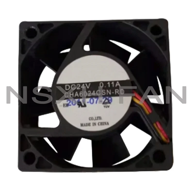 Ventilador de refrigeración de frecuencia de CHA6024CSN-RD, 6CM, 24V, nuevo