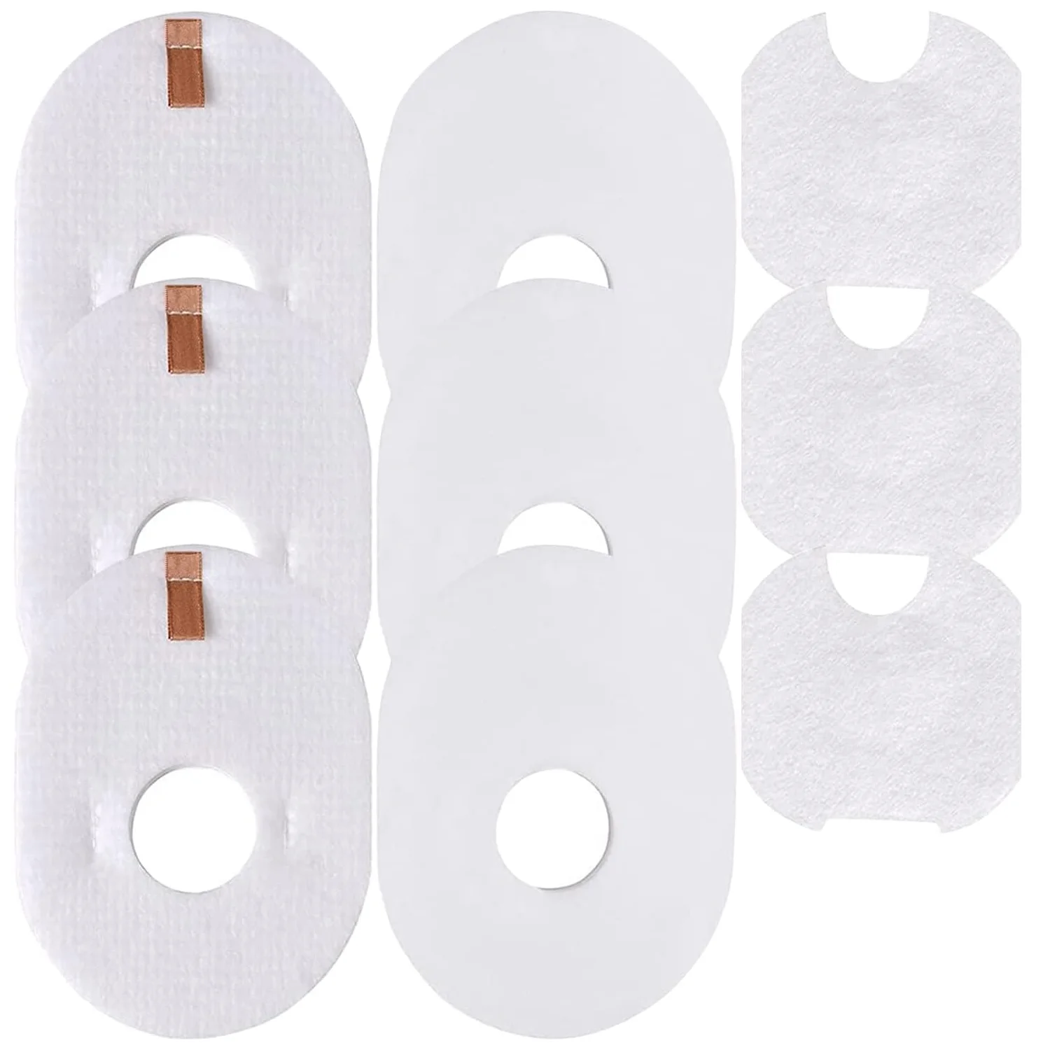 Kit de filtros de fieltro y espuma de 3 postes + 3 de repuesto para aspiradora ultraligera Shark Rocket CS100, QS301, QS302, HV292, HV300, HV300W, HV