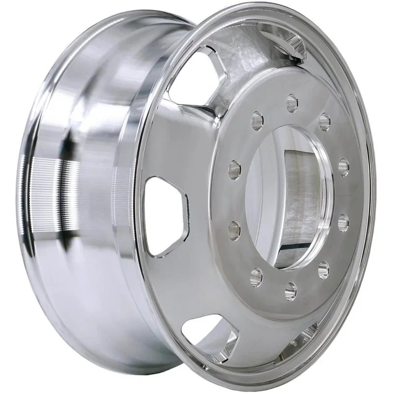 Aluminum Truck Wheel 22.5” x 8.25” Kenworth Stylized 7 Holes 2 PCS