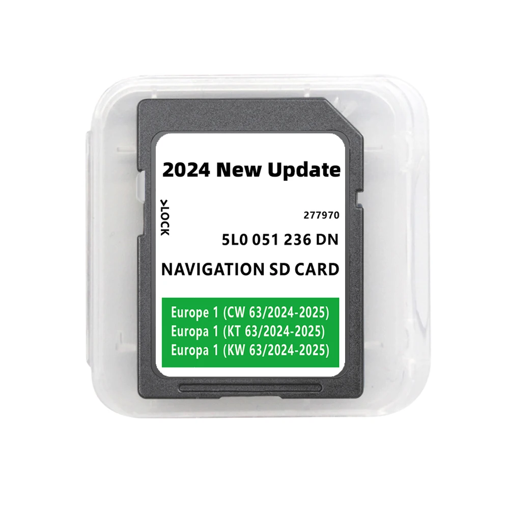 ملحقات GPS سعة 32 جيجابايت لبطاقة Skoda Amundsen 2 Navi SD EU/UK 5L 0051236 DN 2024-2025 اكتشف Gen2