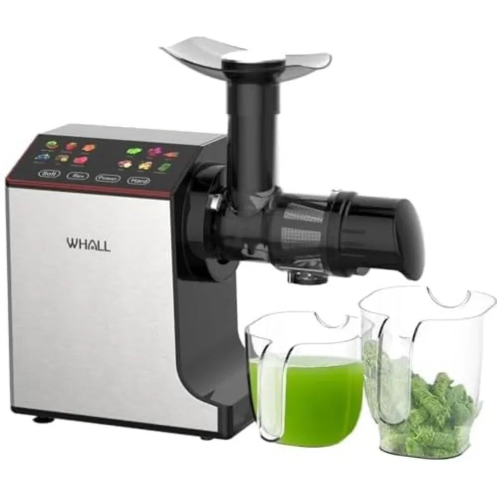 

Juicer Machines for Vegetable and Fruit, Touchscreen Cold Press Juicer wit