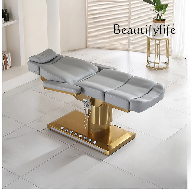 Electric beauty bed, special tattoo embroidery for beauty salons, micro-finishing dental ear picking heating lifting bed