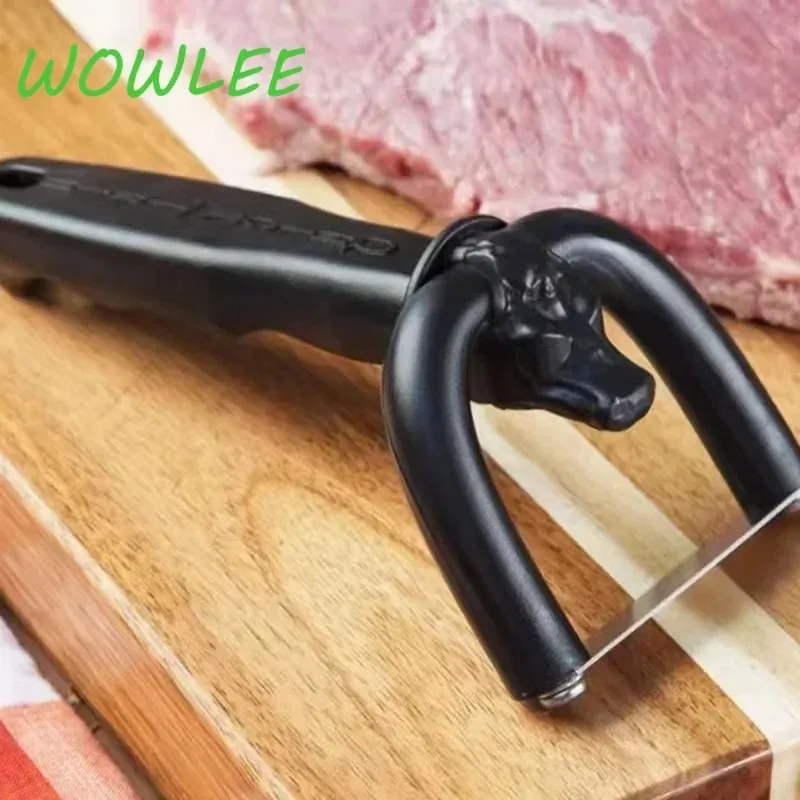 New Meat Fat Trimmer Beef Pork Handheld Slicer Clean Beef Slicer Fat Cuisine Barbecue Tools Cooking Tools Kitchen Gadgets