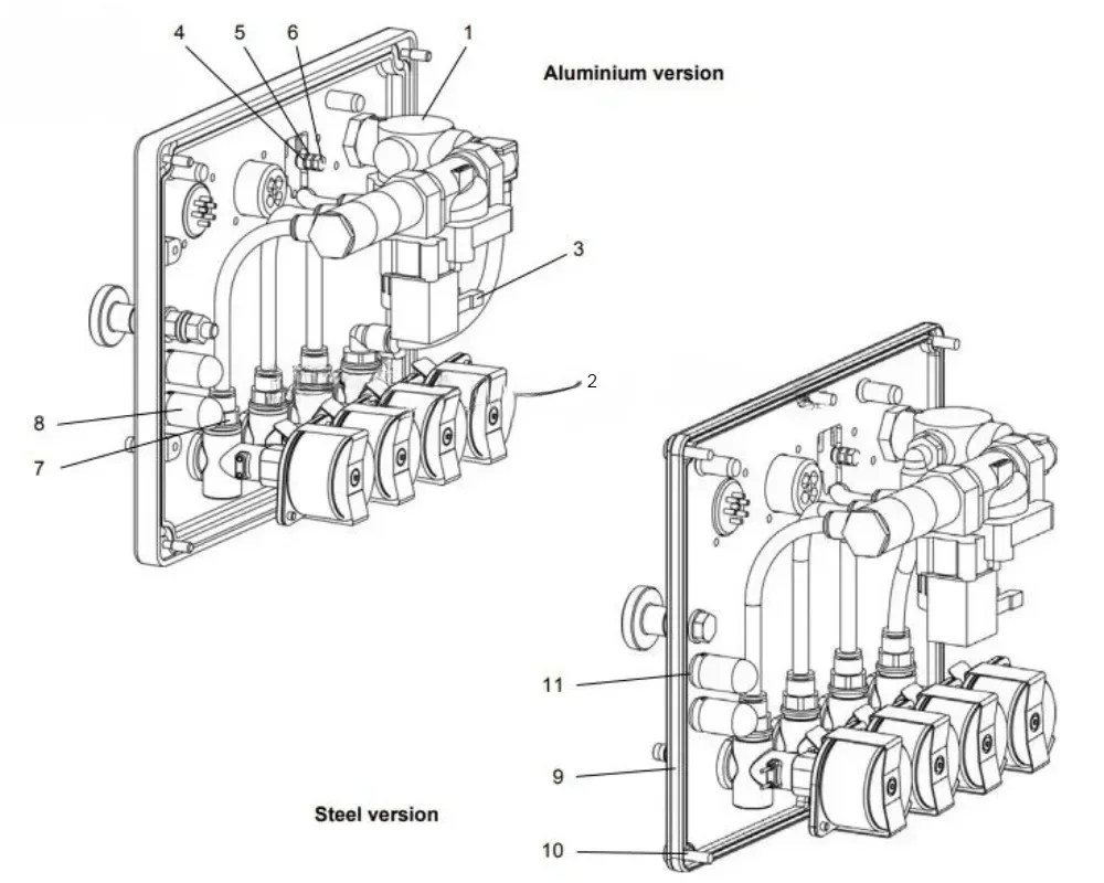 1000064 Throttle Motor Digital Valve For Star CG07 Manual Powder Coating Gun