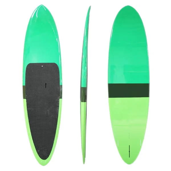 Customized Stand up Paddle Board with Traction Pad and Surfboard Fins