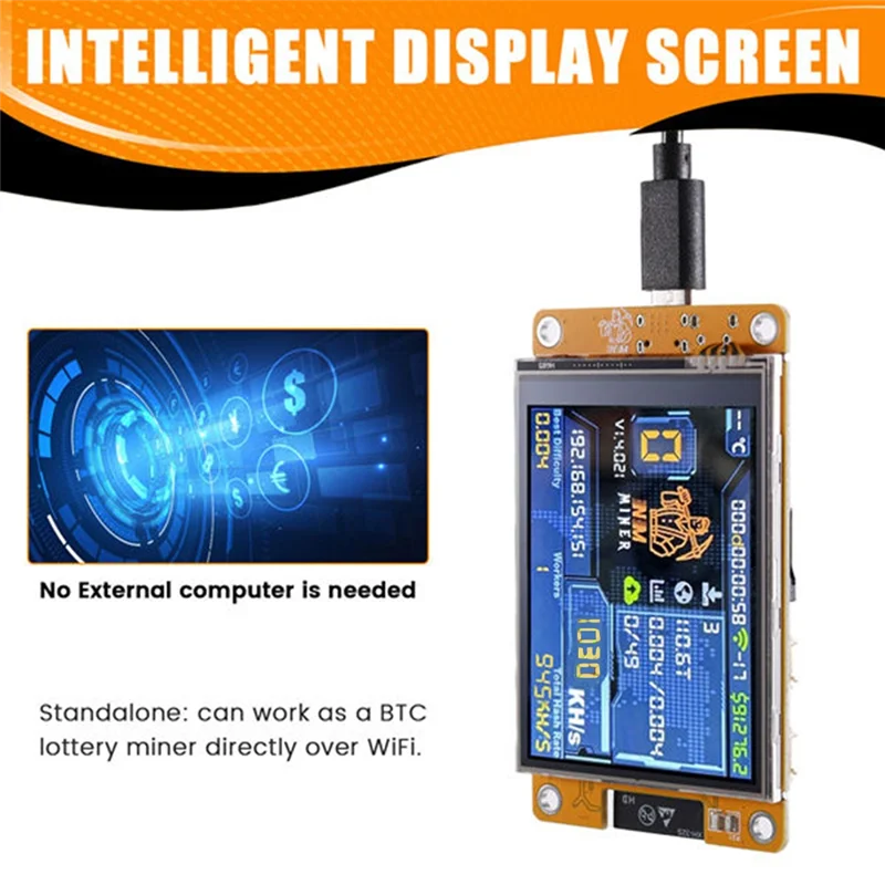 Exquisite-Upgraded 850KH/S Harshrate Bitcoin Solo Miner With 2.8