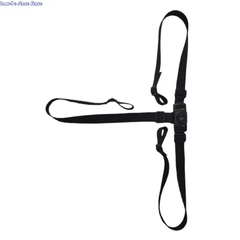 حزام سلامة الأطفال D0UA Polyester 3 نقاط للمقاعد الداعمة.