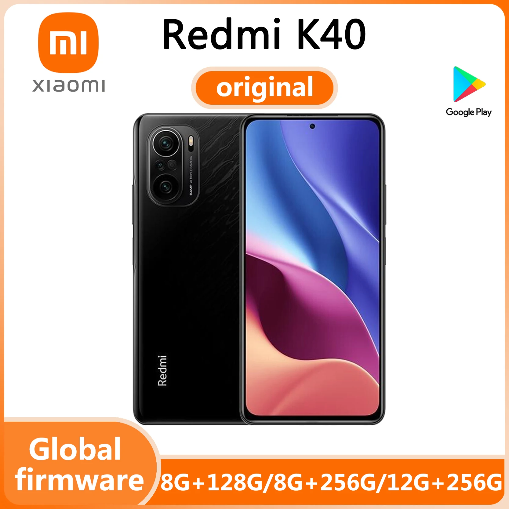 Xiaomi Redmi K40 Smartphone Cellphone Snapdragon 870 6.67