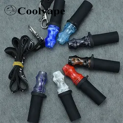 wolfcoolvape style Resin Hookah Mouthpieces Water Hookah Mouthpieces Resin For Shisha Water Pipe Accessories Sheesha Chicha