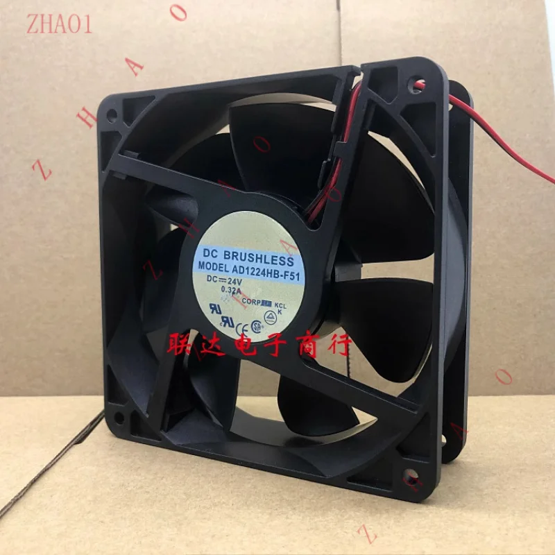 Z   for KAKU AD1224HB-F51 DC24V 0.32A 12038 12CM Inverter Cooling Fan