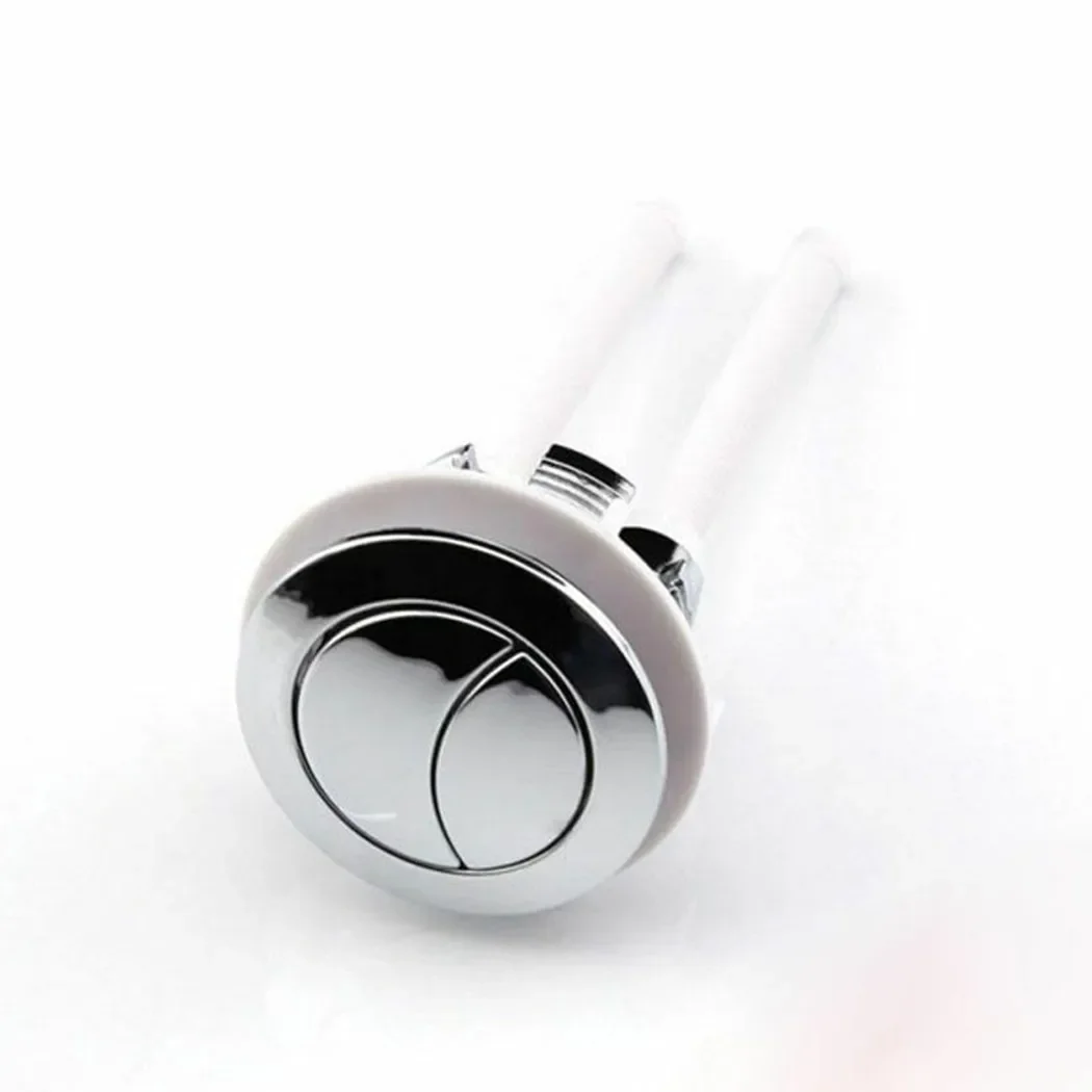 Dual Flush 38mm Toilet Water Tank Round Valve Rods Push Button Water Saving For Cistern Bathroom Toilet Accessories