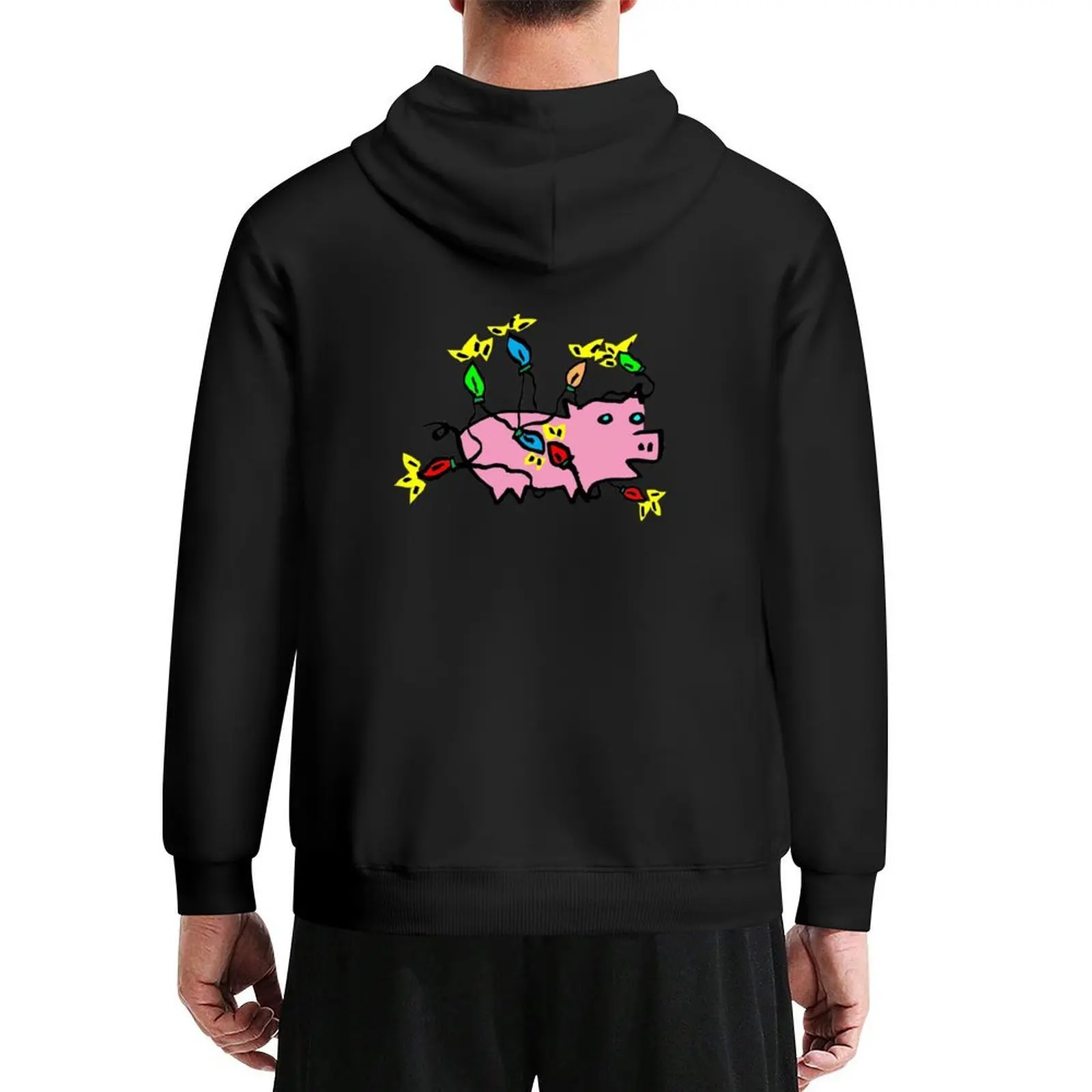 

Twinkly Pig Hoodie anime clothing korean autumn clothes winter clothes men's autumn clothes hoodie for men
