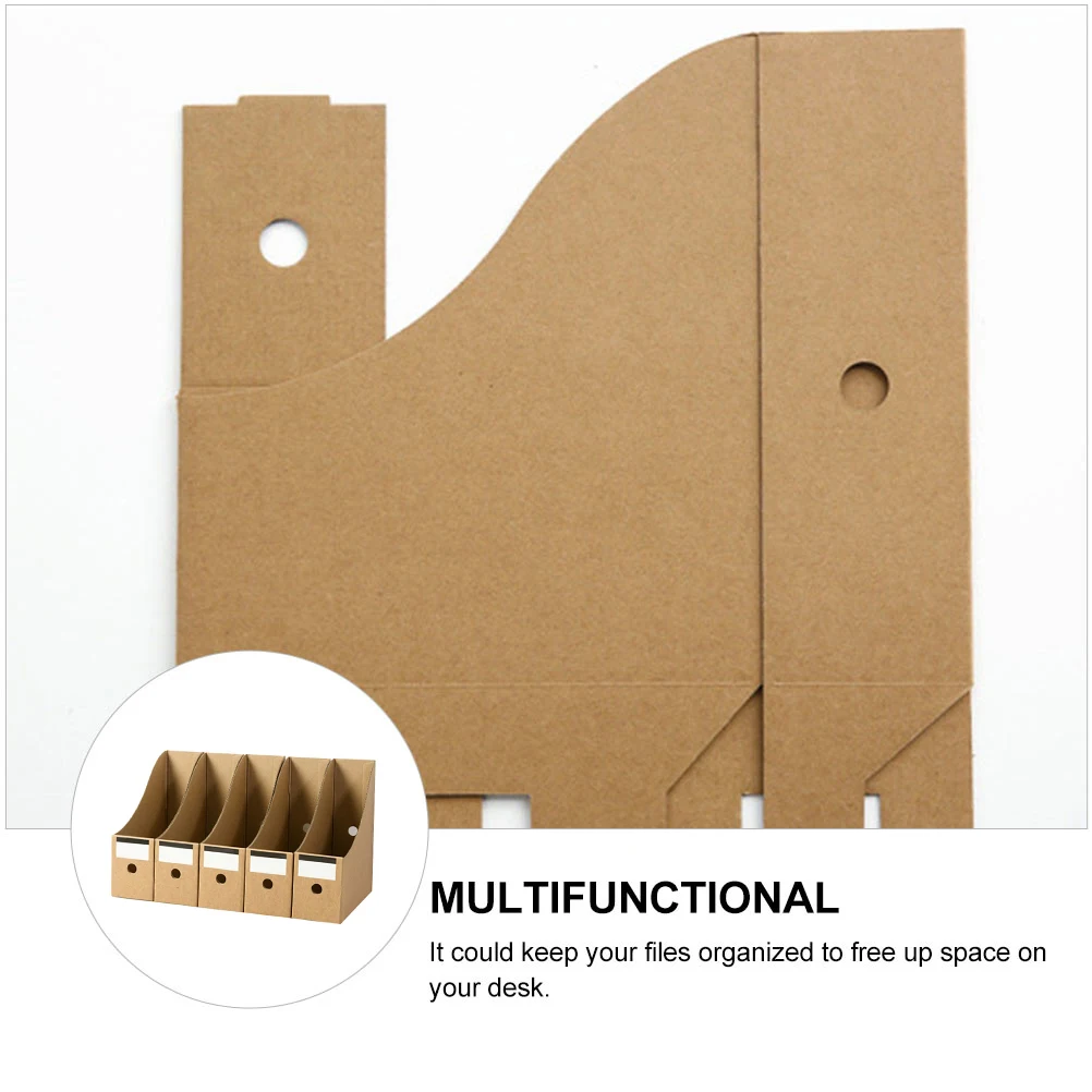 

File Storage Box Boxes Holders Desk Shelving Office Book Racks for Desktop Manager Document Magazine file holder