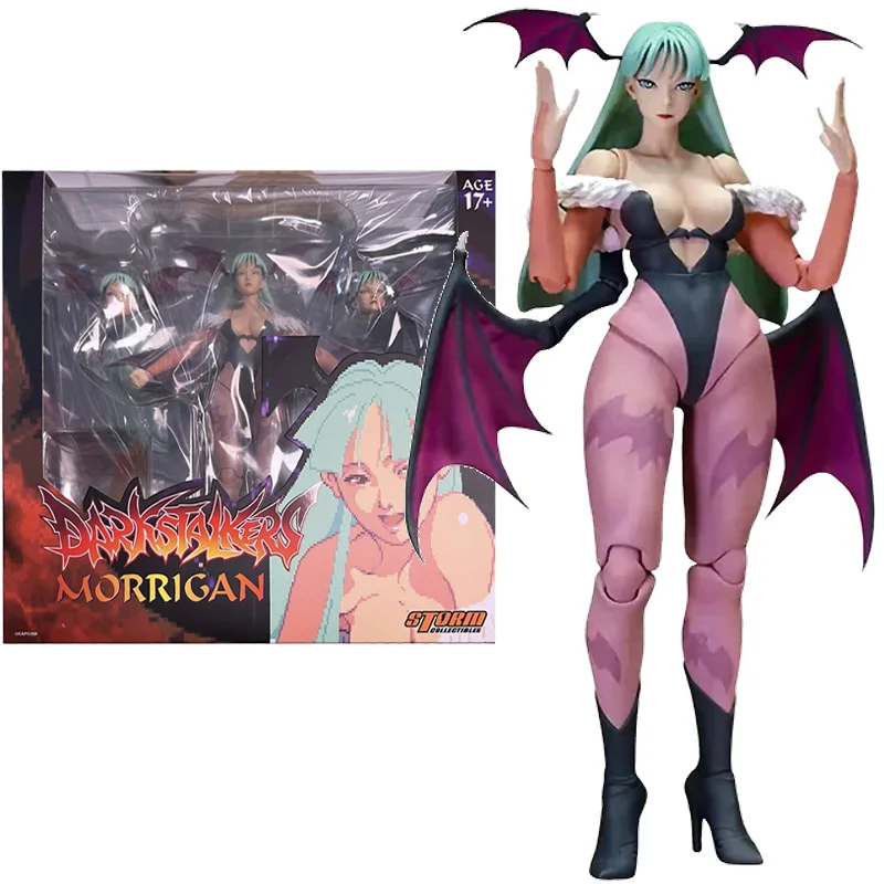 In Stock Original Storm Toys Morrigan Aensland Anime Figure Model Collectible Action Toys Gifts