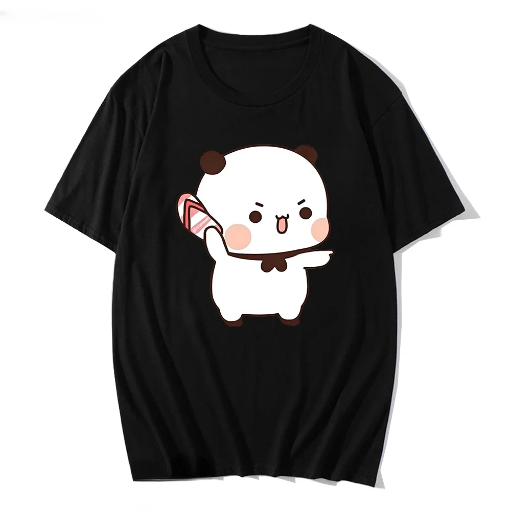 Funny High Quality Men  Casual Streetwear Tee Shirt Tops Lovely Bubu Is Throwing Flip-flops At Dudu Since He Teases Bubu T Shirt