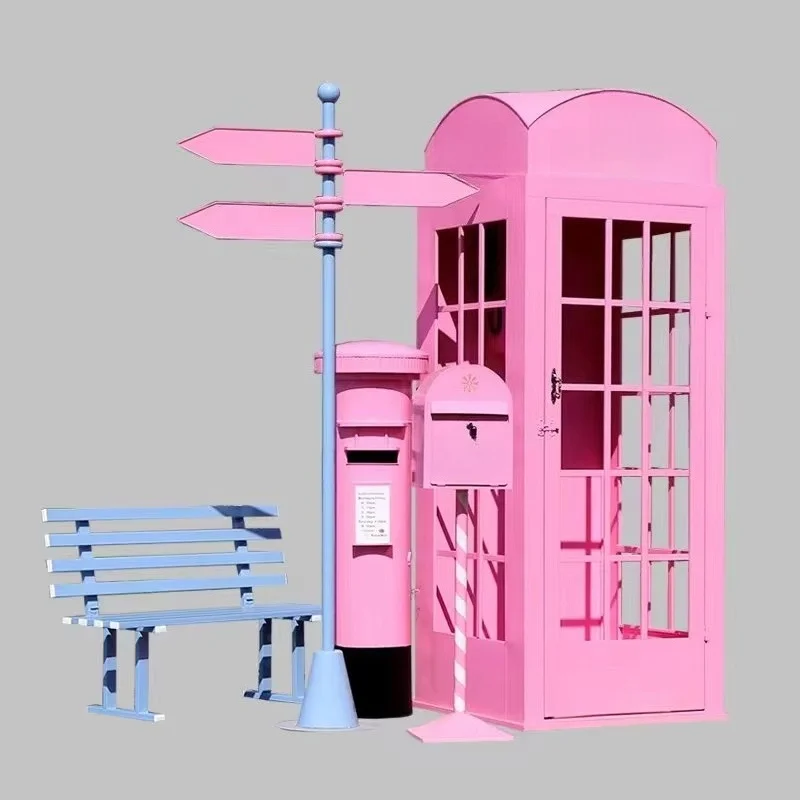 

Wedding Antique White Phone Booth Event Decorations