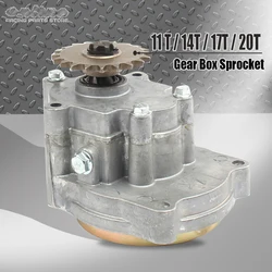 11T 14T 17T 20T 43cc 47cc 49cc Engine Gear Reduction Transmission Box 2 STROKE T8F  For Mini ATV Pocket Bike Scooter Goped